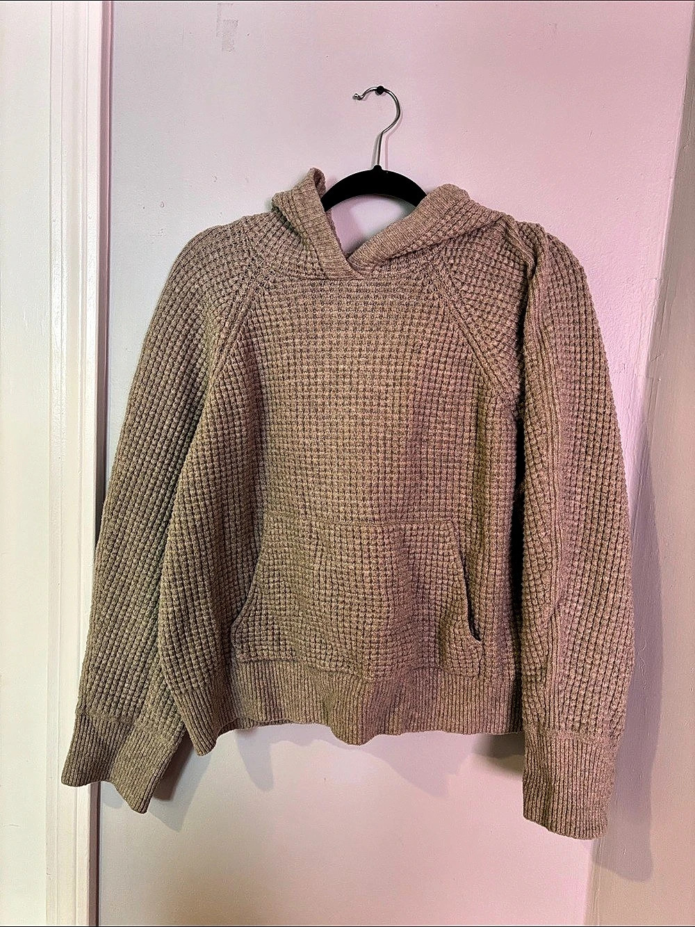 Abercrombie & Fitch The A&F Lounge Collection Waffle Knit Hoodie A&F Lounge